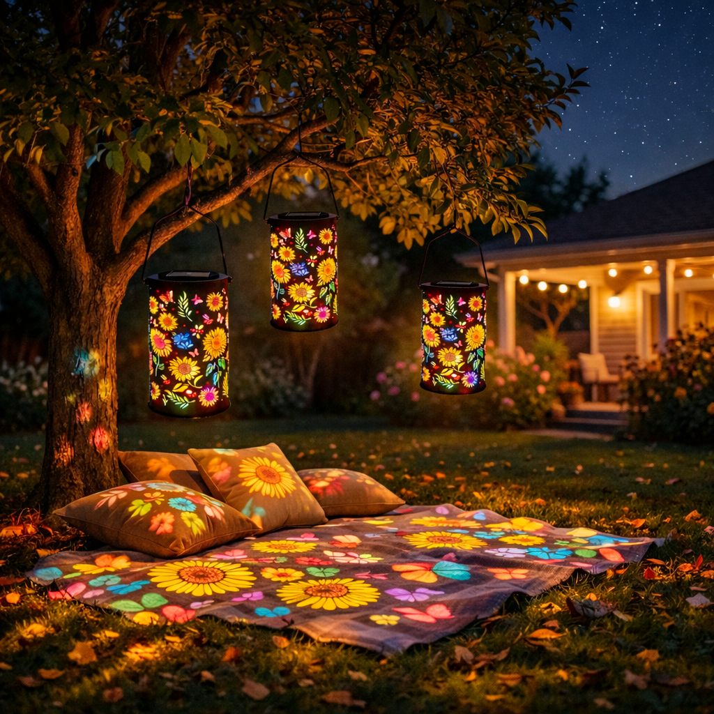 BloomLight – Linterna solar para exteriores