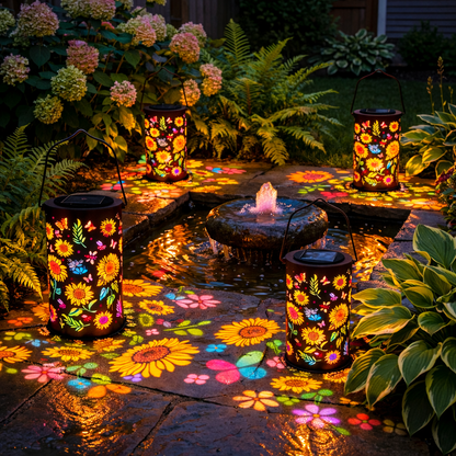 BloomLight – Linterna solar para exteriores