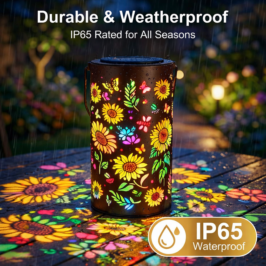 BloomLight – Linterna solar para exteriores