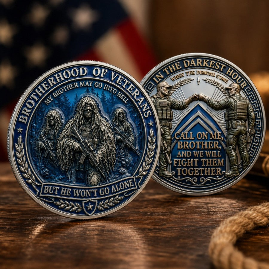BattleBond – Herausforderungsmünze für Veteranentreue