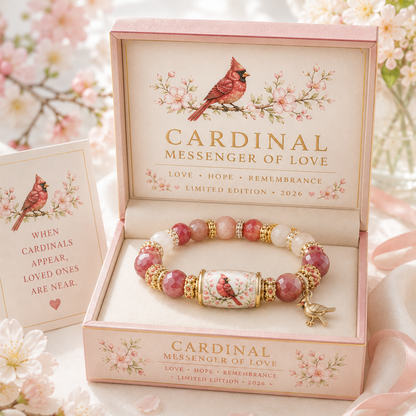 SoulCardinal – Pulsera de Conexión Espiritual