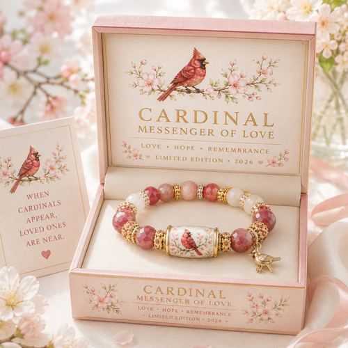 SoulCardinal – Pulsera de Conexión Espiritual