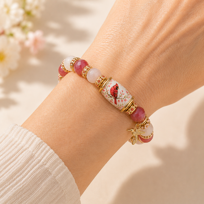 SoulCardinal – Pulsera de Conexión Espiritual