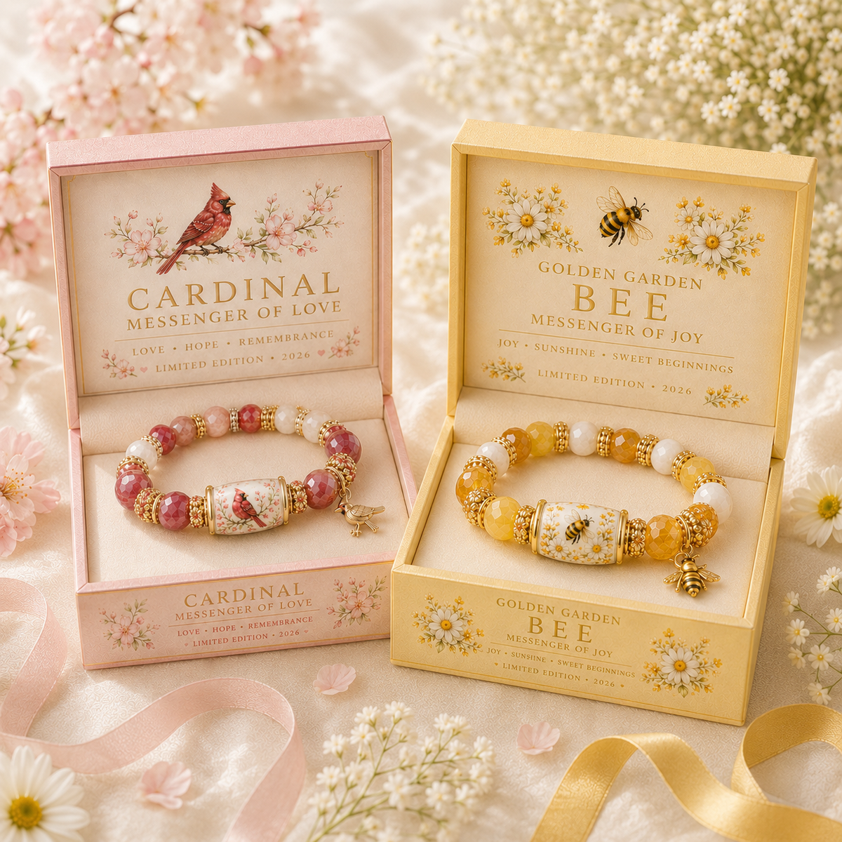SoulCardinal – Pulsera de Conexión Espiritual