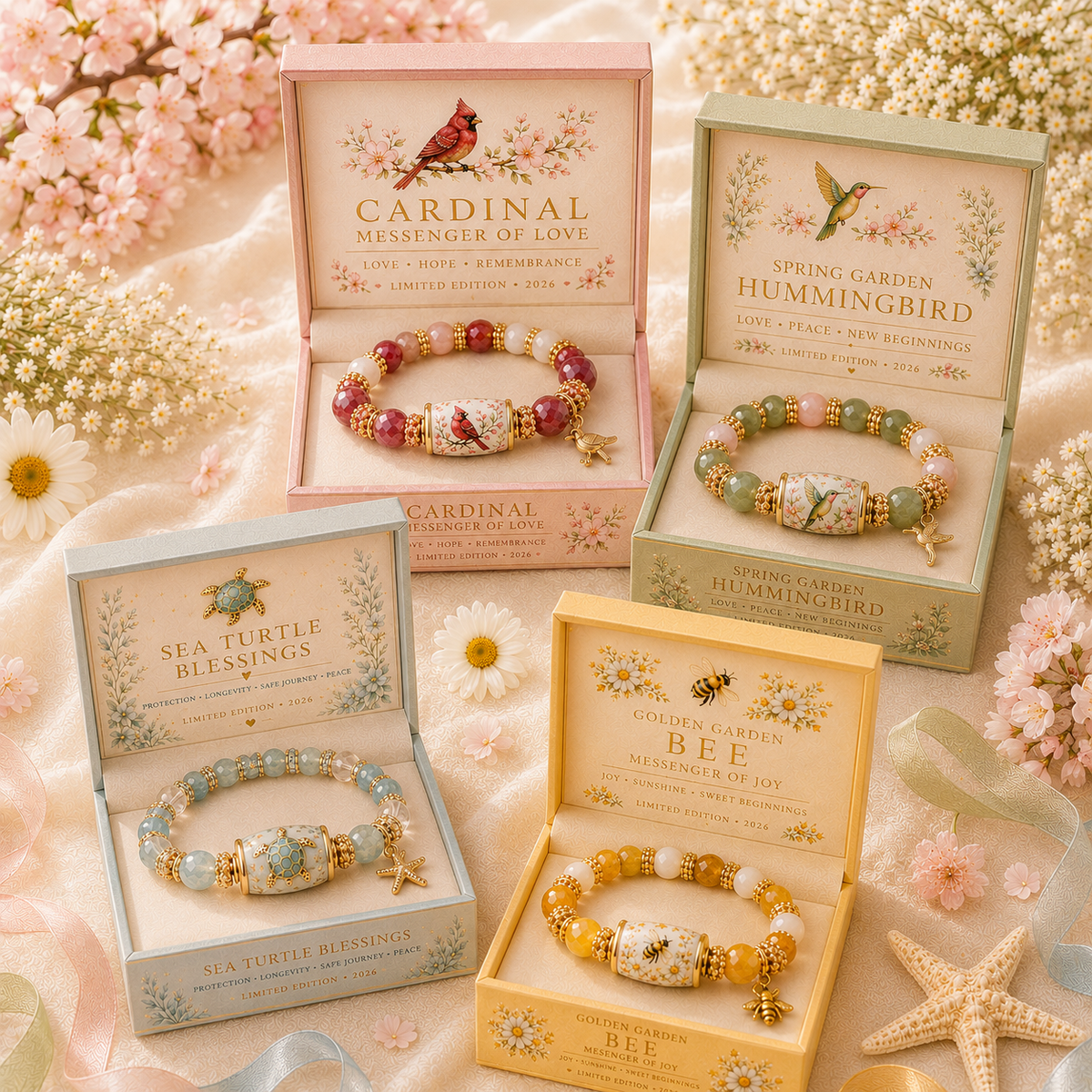 SoulCardinal – Pulsera de Conexión Espiritual