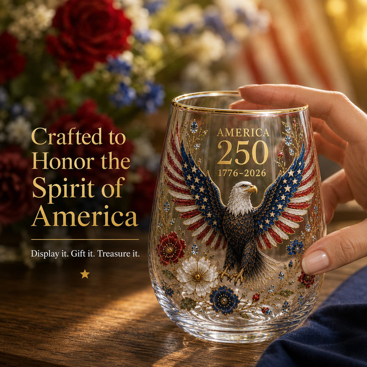 ValorSpirit – Gedenkglas „America 250“