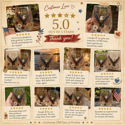 ValorSpirit – Gedenkglas „America 250“