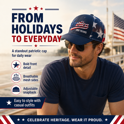 AmericanSpirit – 250 Jahre Freiheit Cap