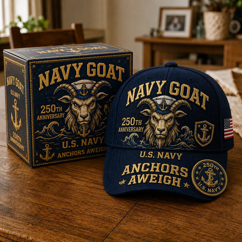 SeaValor – Gorra del 250 Aniversario de la Armada de los Estados Unidos