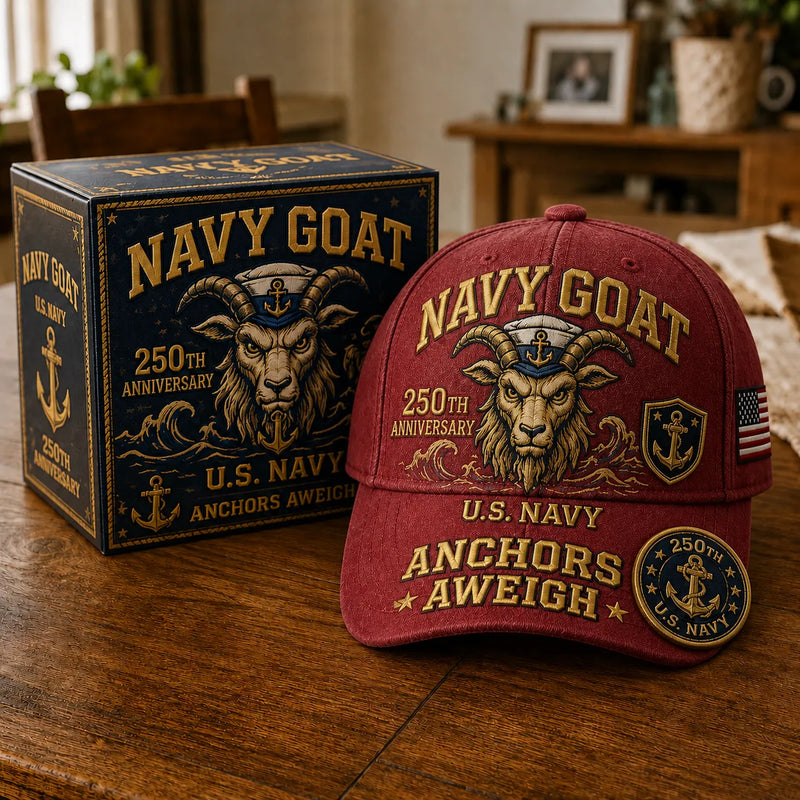 SeaValor – Gorra del 250 Aniversario de la Armada de los Estados Unidos