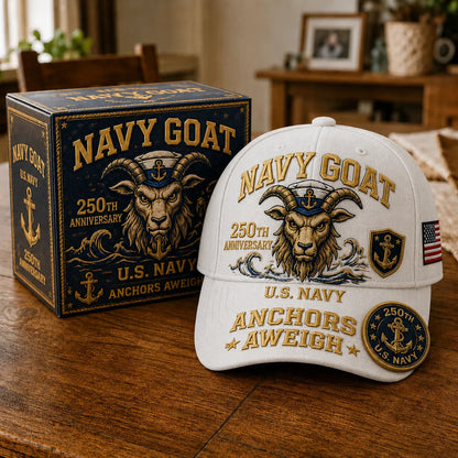 SeaValor – Gorra del 250 Aniversario de la Armada de los Estados Unidos