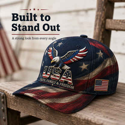 LibertyWear – Gorra Fe Familia Libertad