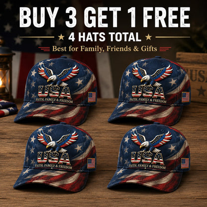 LibertyWear – Gorra Fe Familia Libertad
