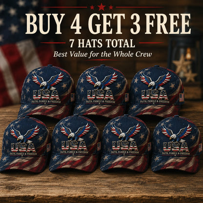 LibertyWear – Gorra Fe Familia Libertad