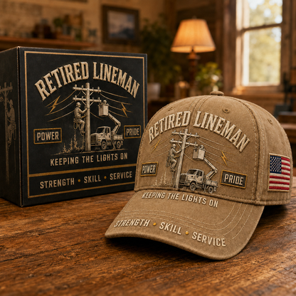 PowerGuard – Gorra conmemorativa del liniero jubilado