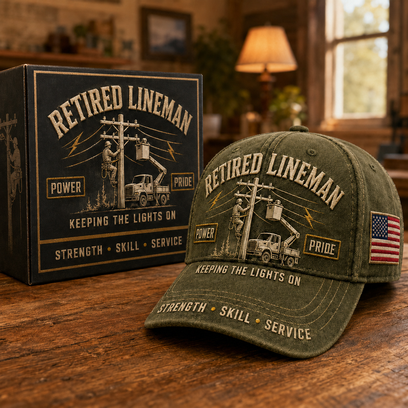 PowerGuard – Gorra conmemorativa del liniero jubilado