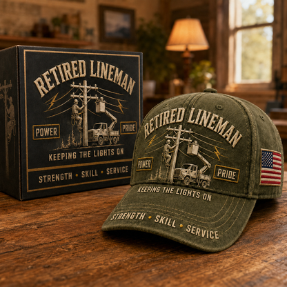 PowerGuard – Gorra conmemorativa del liniero jubilado