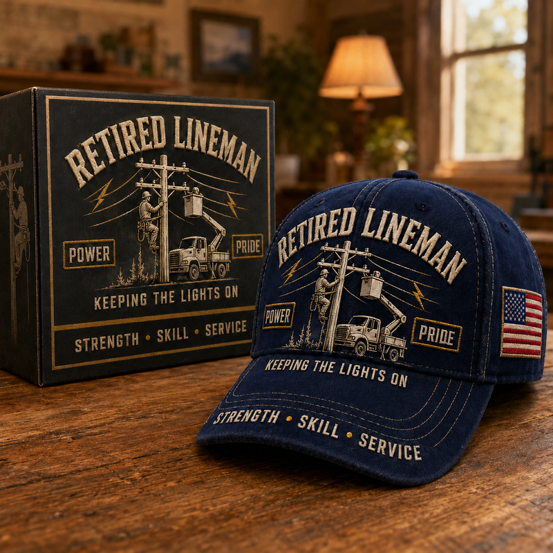PowerGuard – Gorra conmemorativa del liniero jubilado