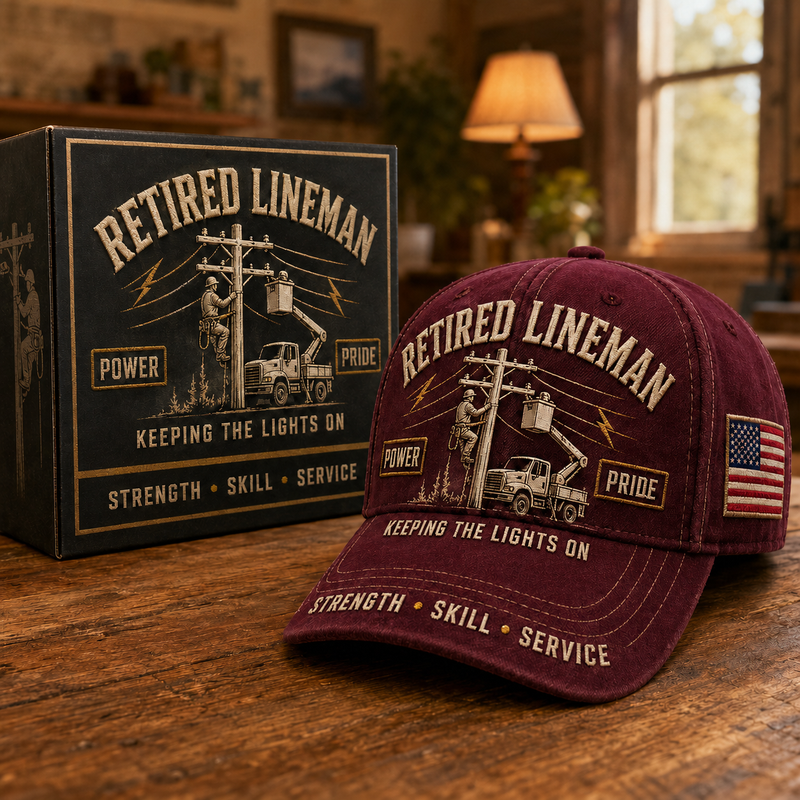 PowerGuard – Gorra conmemorativa del liniero jubilado