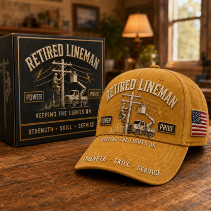 PowerGuard – Gorra conmemorativa del liniero jubilado