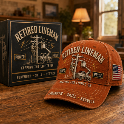 PowerGuard – Gorra conmemorativa del liniero jubilado