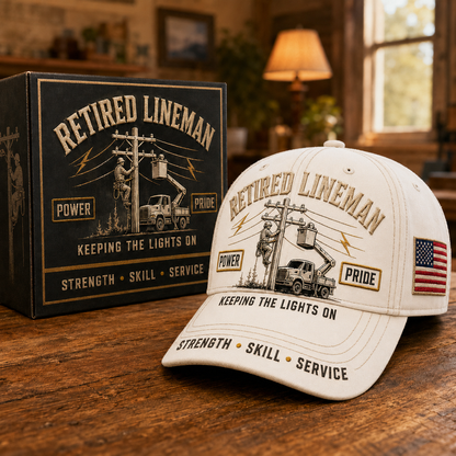 PowerGuard – Gorra conmemorativa del liniero jubilado