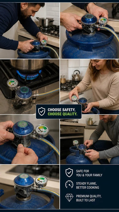 GasSafe – Regulador de precisión para el control de la presión