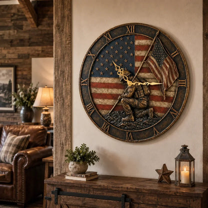 PatriotSpirit – Reloj de pared conmemorativo