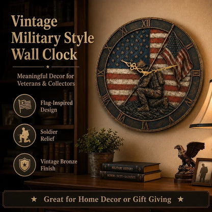 PatriotSpirit – Reloj de pared conmemorativo