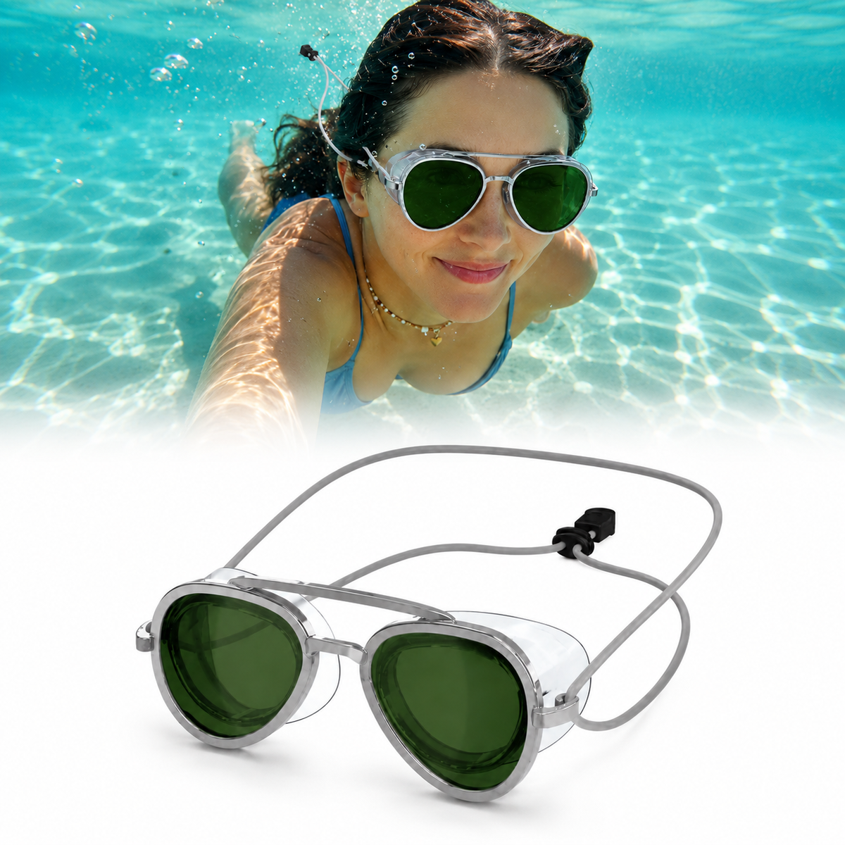 WaveGuard – Gafas de natación con protección UV