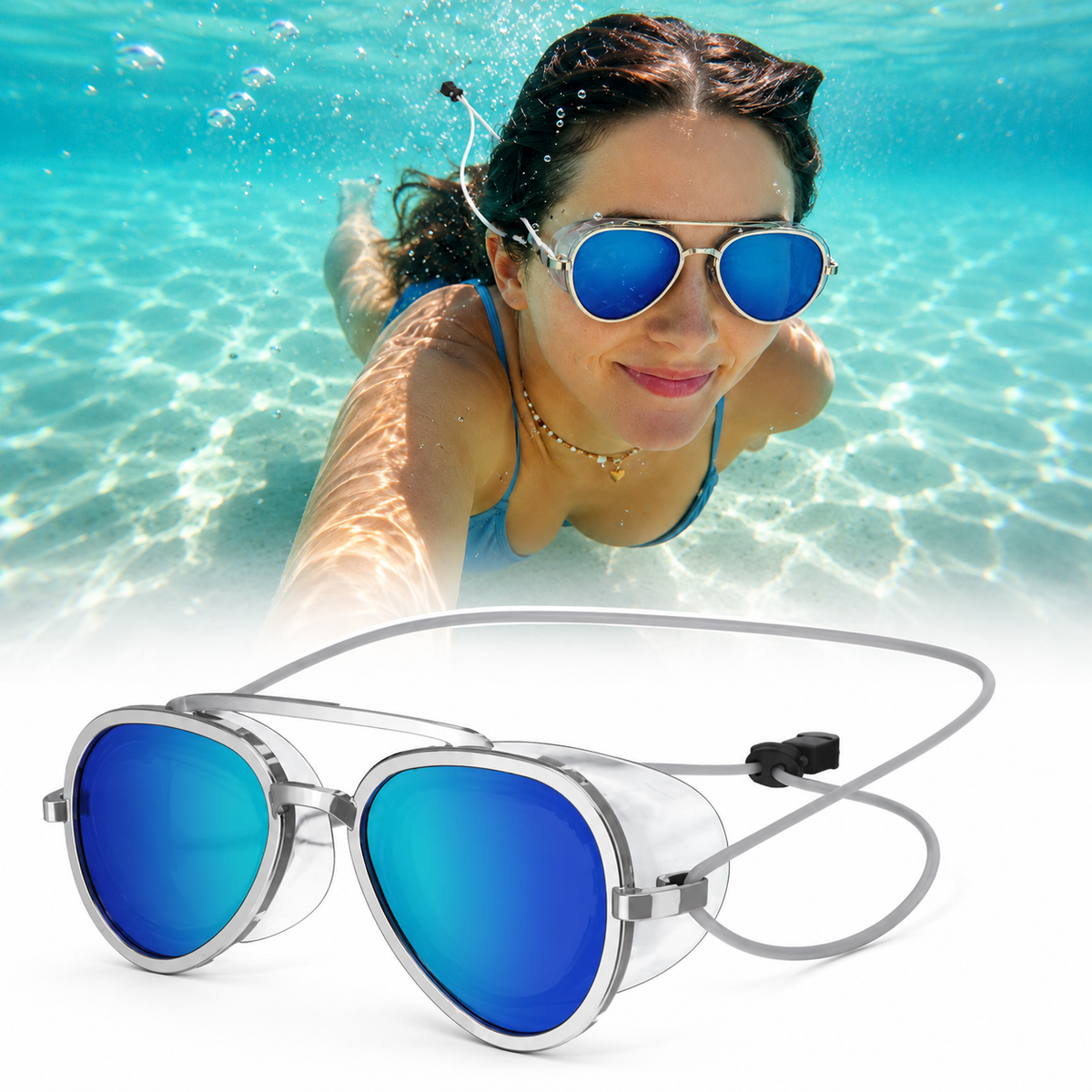WaveGuard – Gafas de natación con protección UV