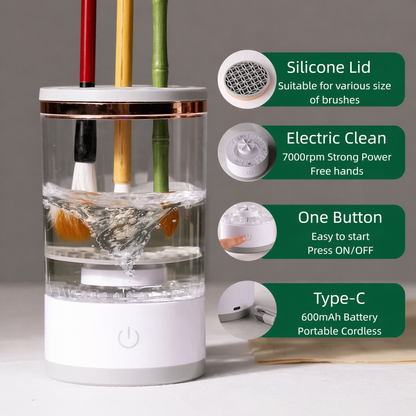 SpinClean – Máquina portátil de limpieza con cepillo