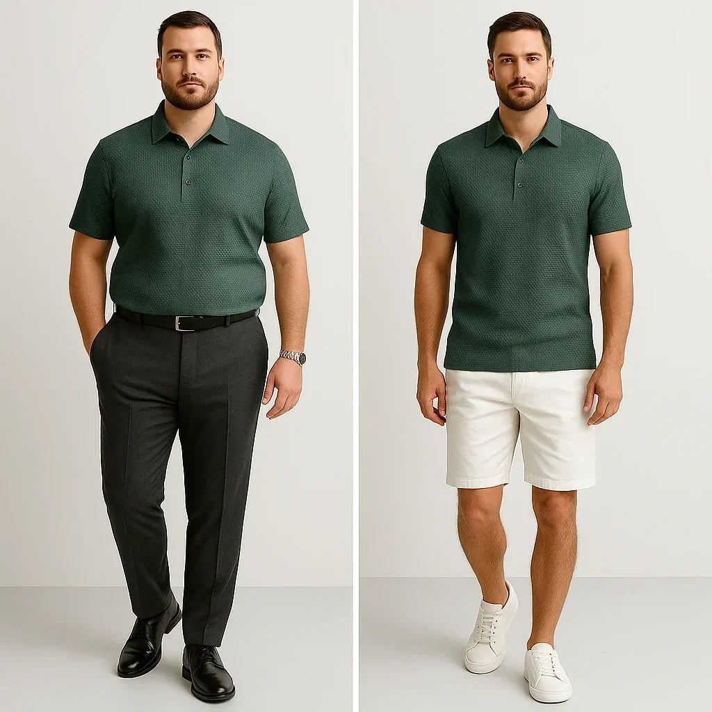 Polo de lujo para hombre • ALEVITA