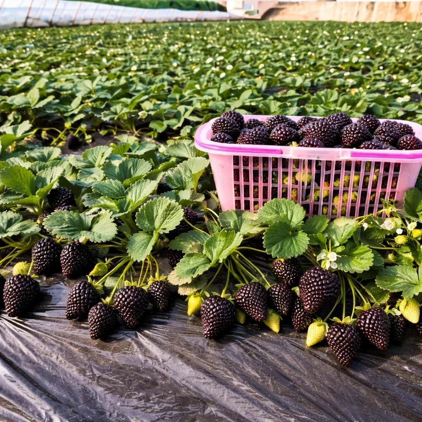 GardenCore – Seltene schwarze Erdbeersamen