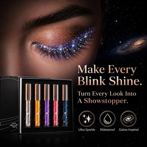 SparkleLash – Colección de Máscara de Pestañas con Brillo