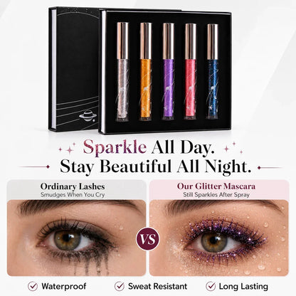 SparkleLash – Colección de Máscara de Pestañas con Brillo
