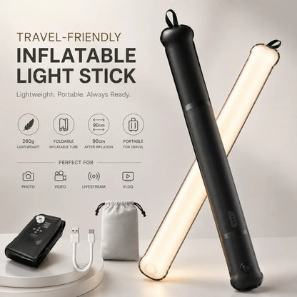 GlowAir – Barra inflable con luz LED