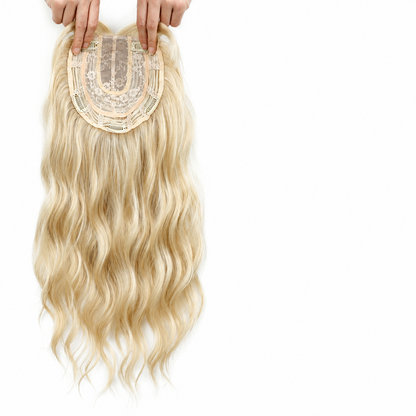 VolumeGrace – Nahtlose wellige Haar-Topper-Extension