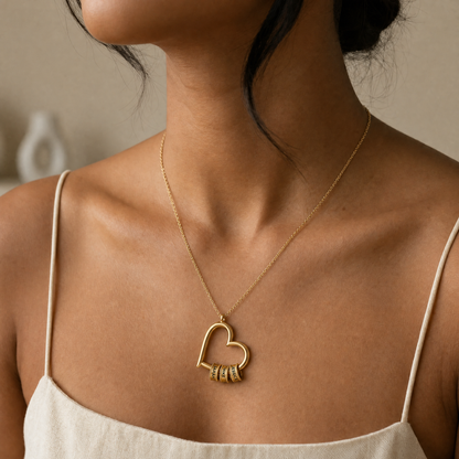 HeartLegacy – Collar de Amor Familiar Personalizado