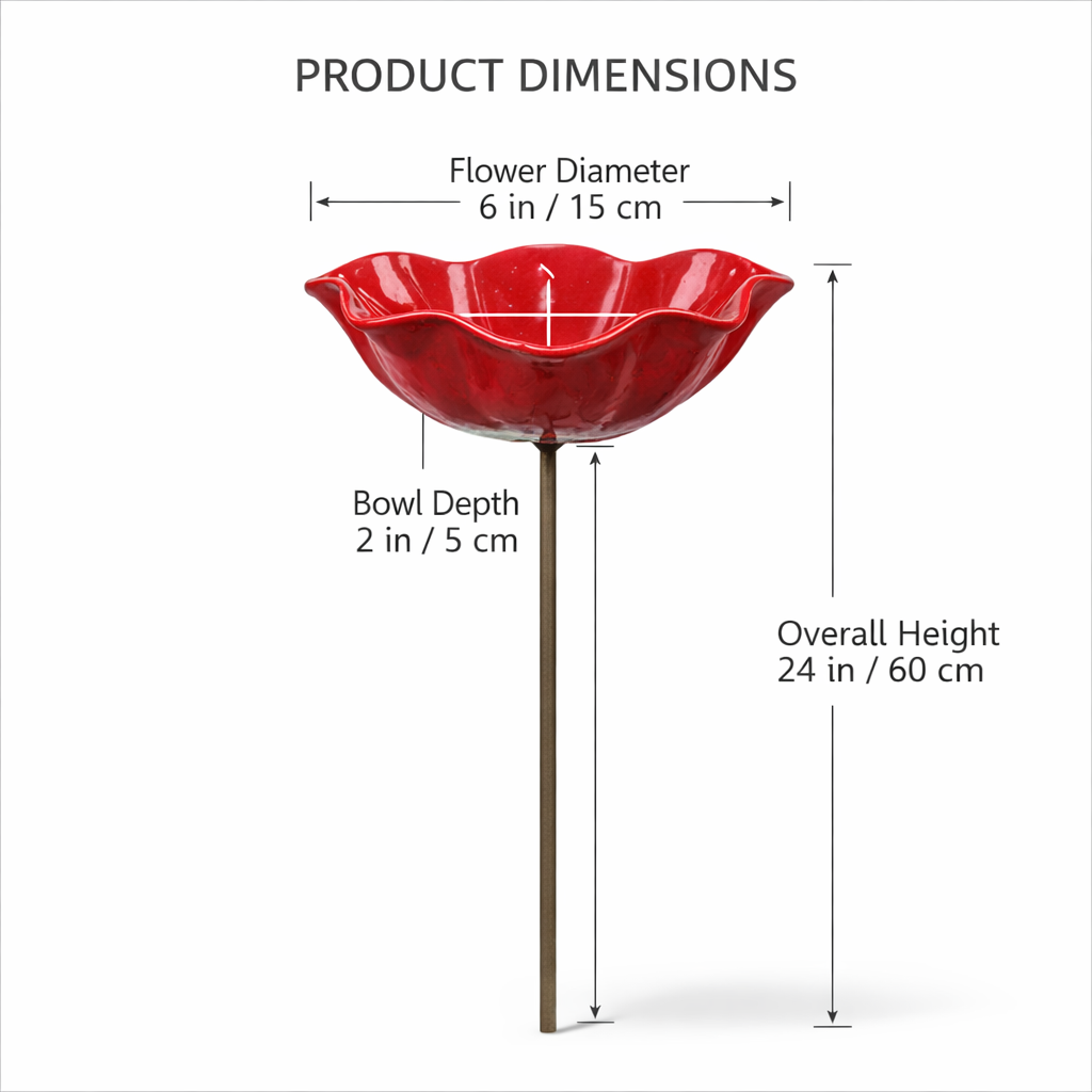 BloomForge – Handgefertigter Blumen-Gartenstecker aus Metall