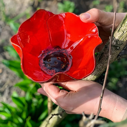 BloomForge – Handgefertigter Blumen-Gartenstecker aus Metall