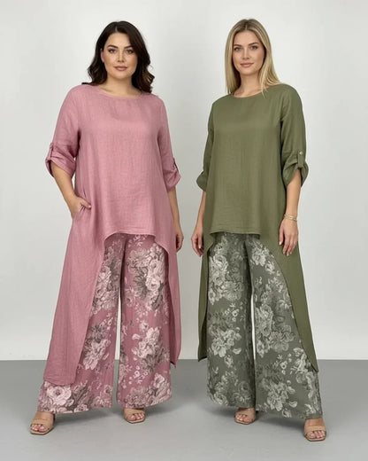Künstlerisches Leinen-Set – Botanique™