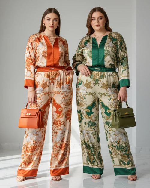 Saori™ – Satin-Set mit elegantem Glanz und mühelosem Komfort
