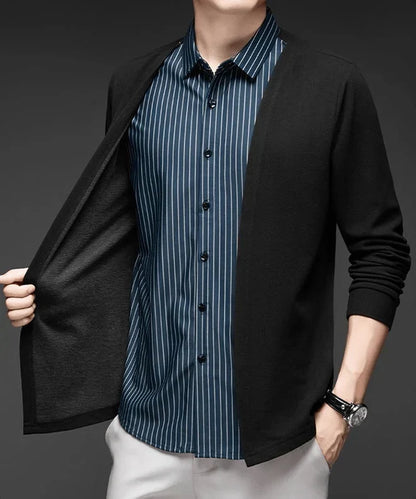 Gianluigi™ – Camisa Cárdigan 2 en 1 de Corte Italiano