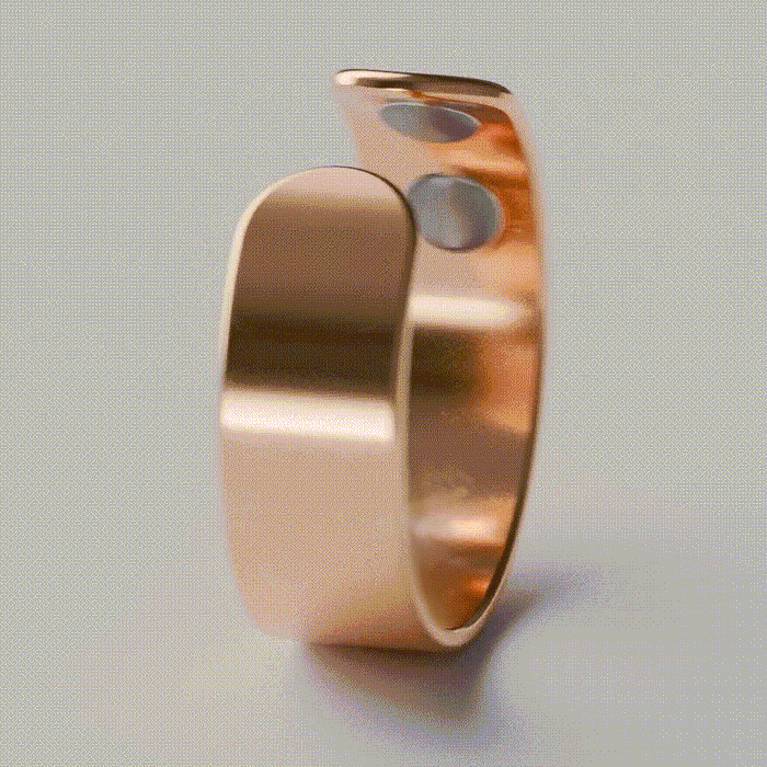 MagnaLuxe – Eleganter Magnetring aus Edelstahl