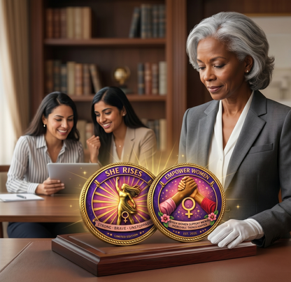 RadiantRise – Moneda de colección Legado de Mujeres Inspiradoras