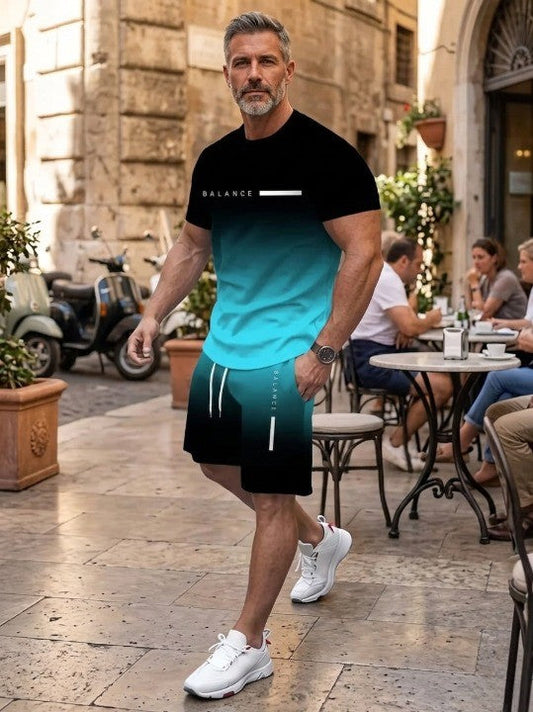 AeroFit – Zweiteiliger Gradient-Trainingsanzug für Herren