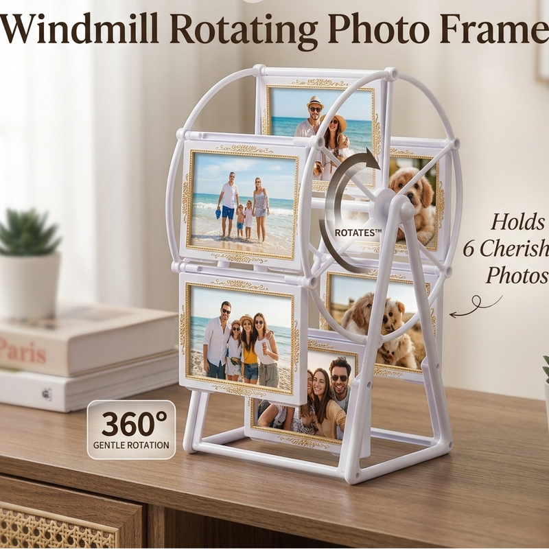 CherishWheel – Rotierender Bilderrahmen