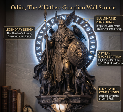 Nordic Legend Light – Lámpara Guardián Odín