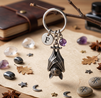 SoulWing – Llavero con dije de murciélago motivacional